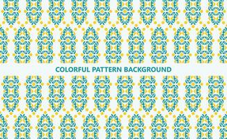 Colorful abstract geometric pattern design vector