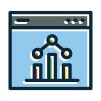 Analytics Icon Design vector