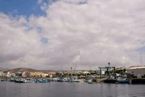 the marina in the port of tenerife photo