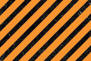 Vector grunge texture warning frame yellow and black diagonal stripes.