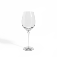 leeg wijn glas. transparant achtergrond png