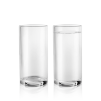 leeren Wasser Glas und Glas von immer noch Wasser. transparent Hintergrund png