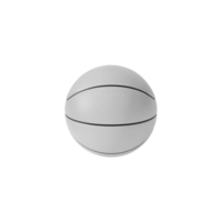 vit basketboll boll. transparent bakgrund png