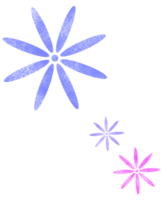 Flower element for decoration. png