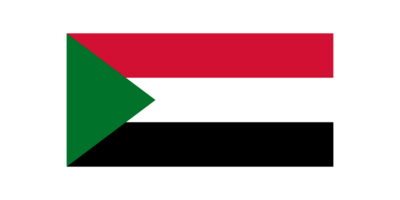 Sudan National Flagge transparent png