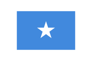 Somalia National Flagge transparent png
