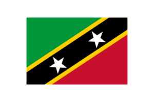 Saint Kitts and Nevis national flag transparent png