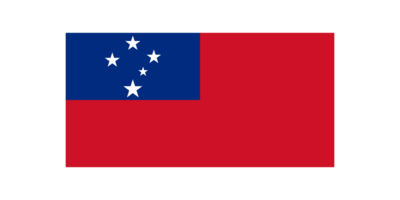 Samoa nationaal vlag transparant PNG