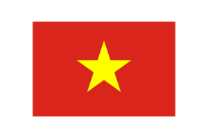 Vietnam nazionale bandiera trasparente png