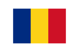 Rumania nacional bandera transparente png