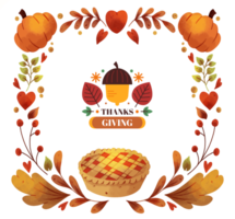 vrolijke Thanksgiving png