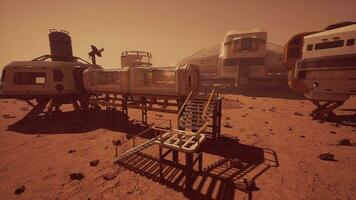 base on Mars that represents the cutting edge of science and technology video