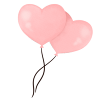 ballons en forme de coeur png