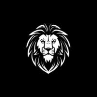 Lion - Minimalist and Flat Logo - Vector illustration