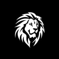 Lion - Minimalist and Flat Logo - Vector illustration