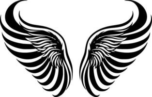 Angel Wings - High Quality Vector Logo - Vector illustration ideal for T-shirt graphic