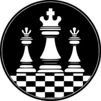 Chess - High Quality Vector Logo - Vector illustration ideal for T-shirt graphic