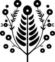 Boho, Minimalist and Simple Silhouette - Vector illustration