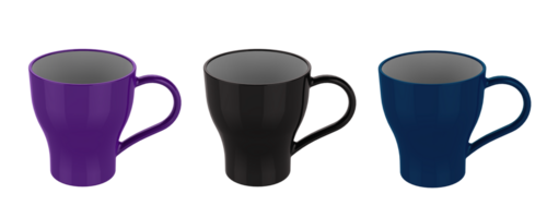 3D rendering, ceramic Coffee mug isolated png