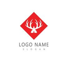 horn logo vector element and symbol design