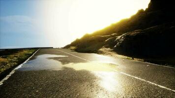 Sea to Sky Highway on West Coast Pacific Ocean video