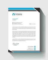 vector professional modern business simple new clean creative unique corporate company letterhead design print template