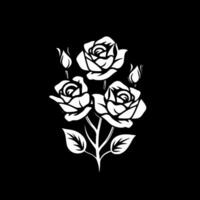 Roses - High Quality Vector Logo - Vector illustration ideal for T-shirt graphic