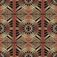 seamless pattern art deco background vector
