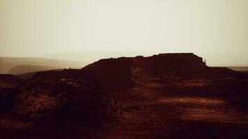 Panorama with famous Monument Valley from Arizona video