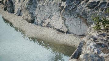 unglaublich Felsen Formationen von Steine und Felsbrocken video