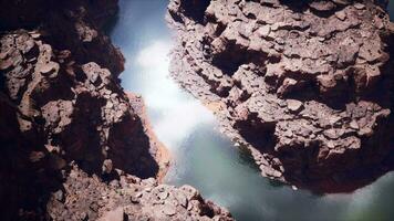 Colorado Fluss Schlucht in der Nähe von moab video