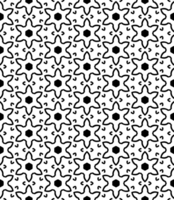 Black seamless abstract pattern. Overlay for background and backdrop. Ornamental design. PNG graphic illustration with transparent background.