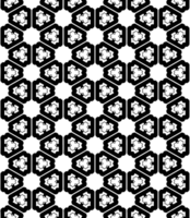 Black seamless abstract pattern. Overlay for background and backdrop. Ornamental design. PNG graphic illustration with transparent background.