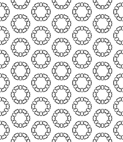 Black seamless abstract pattern. Overlay for background and backdrop. Ornamental design. PNG graphic illustration with transparent background.