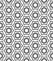 Black seamless abstract pattern. Overlay for background and backdrop. Ornamental design. PNG graphic illustration with transparent background.