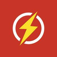 Power Icon, Lightning Power Icon vector