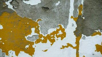 a close up of a wall with peeling paint photo