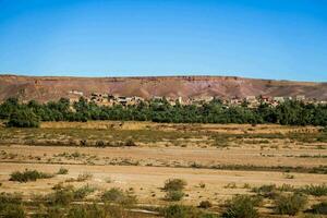 the village of atlas in the atlas mountains photo