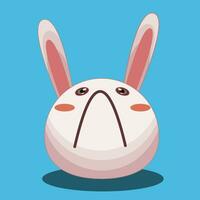 rabbit expression design vector