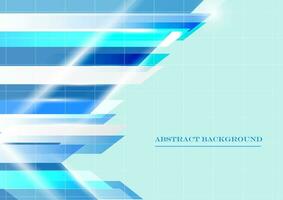 Abstract background with design of blue colors technology triangle and rectangular shape. Geometric concept. vector