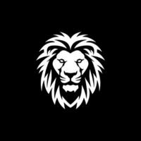 Lion, Minimalist and Simple Silhouette - Vector illustration
