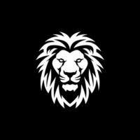 Lion, Minimalist and Simple Silhouette - Vector illustration