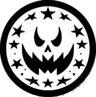 Halloween - Black and White Isolated Icon - Vector illustration