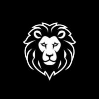 Lion - Minimalist and Flat Logo - Vector illustration