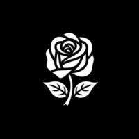 Rose - High Quality Vector Logo - Vector illustration ideal for T-shirt graphic