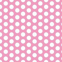 modern simple abstract white color polka dot pattern on wedding pink color background vector