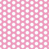 modern simple abstract white color polka dot pattern on wedding pink color background vector