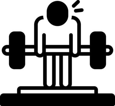 solid icon for trying vector