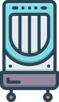 color icon for cooler