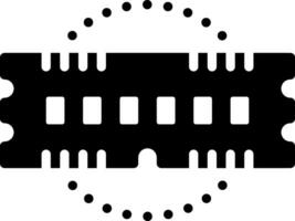 solid icon for item vector